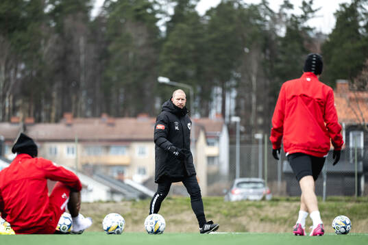 Degerfors assisterande tränare Mattias Lindström