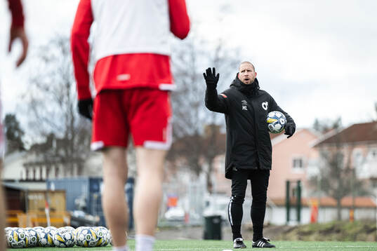 Degerfors assisterande tränare Mattias Lindström