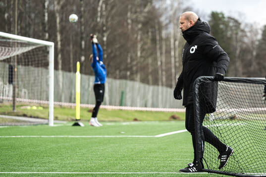 Degerfors assisterande tränare Mattias Lindström