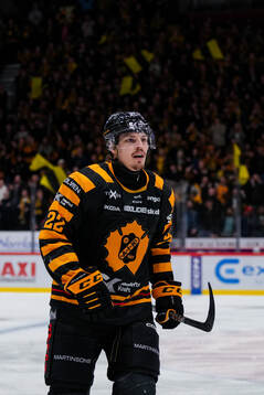 Skellefteås Jonathan Johnson jublar