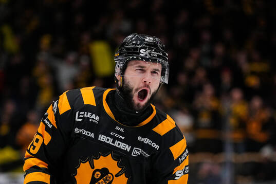 Skellefteås Martins Dzierkals jublar