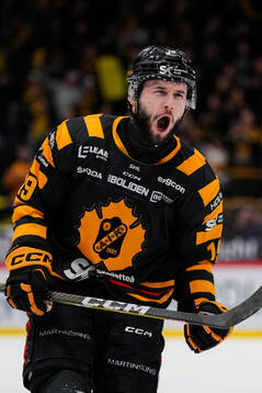 Skellefteås Martins Dzierkals jublar