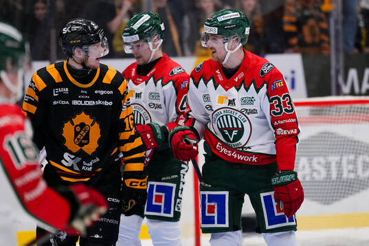 Skellefteås Linus Lindström och Frölundas Linus Högberg