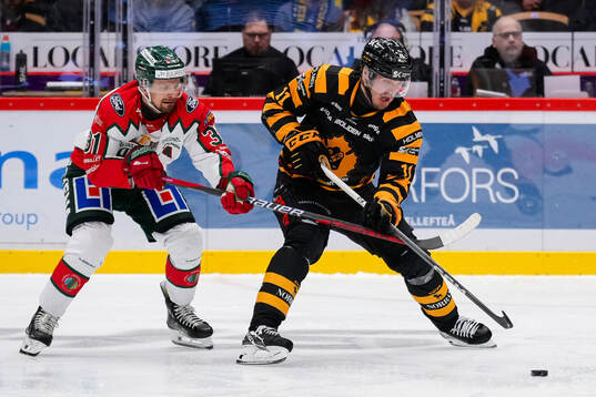 Frölundas Nicklas Lasu och Skellefteås Max Lindholm