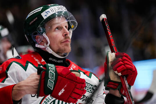 Frölundas Max Friberg deppar