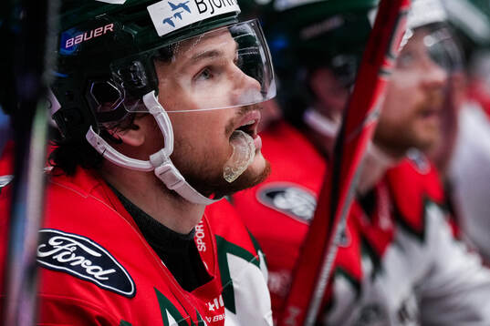 Frölundas Malte Strömwall deppar