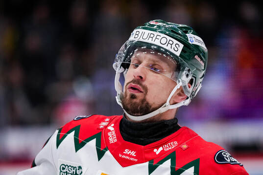 Frölundas Nicklas Lasu deppar