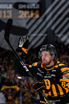 Skellefteås Jonathan Pudas jublar