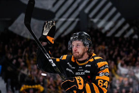 Skellefteås Jonathan Pudas jublar