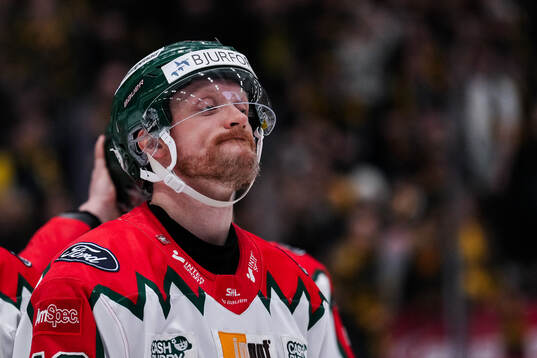 Frölundas Carl Klingberg deppar