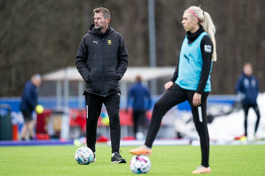 André Bergdølmo, head coach of LSK Kvinner