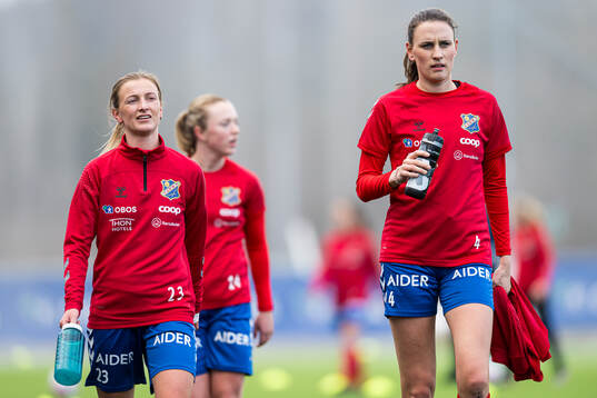 Kristin Holmen and Trine Skjelstad Jensen of Lyn