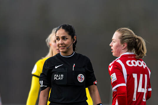 Maliha Ahmady, referee