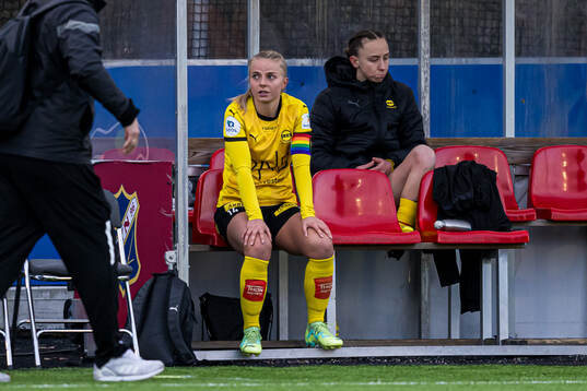 Emilie Marie Aanes Woldvik and Miljana Ivanovic LSK Kvinner