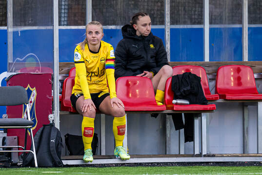 Emilie Marie Aanes Woldvik and Miljana Ivanovic LSK Kvinner