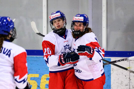 Katerina Pencikova and Lucie Sindelarova of Czech Republic