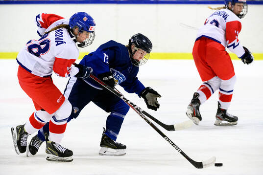 Viktorie Jilkova of Czech Republic and Siiri Friederiksen