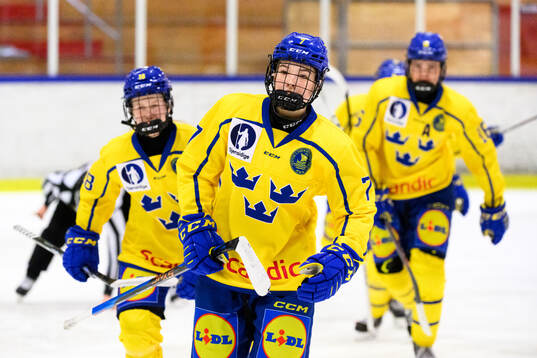 Ebba Westerlind of Sweden celebrates