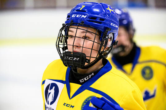 Ebba Westerlind of Sweden celebrates