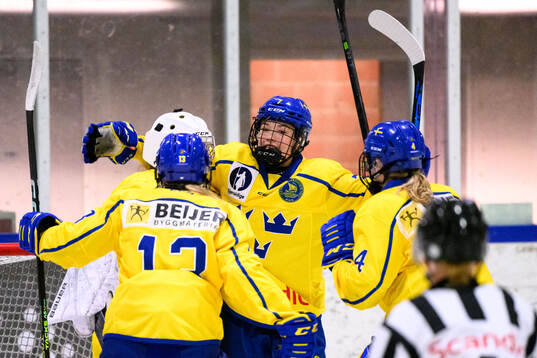 Ebba Westerlind of Sweden celebrates