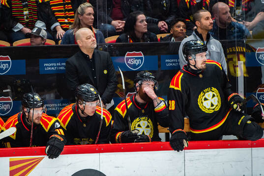 Brynäs tränare Niklas Gällstedt