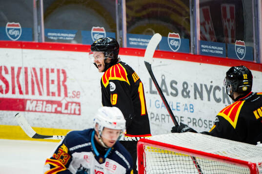 Brynäs Tyler Kelleher jublar