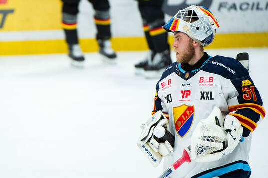 Djurgårdens målvakt Viktor Andrén