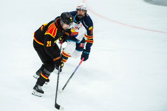 Brynäs Johannes Kinnvall och Djurgårdens Victor Eklund
