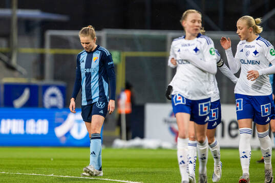 Djurgårdens Nellie Lilja deppar