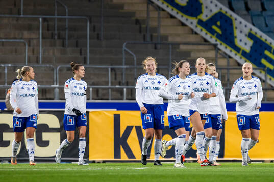 IFK Norrköpings Sara Kanutte Fornes jublar