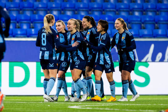 Djurgårdens spelare jublar
