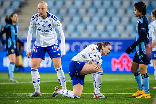 IFK Norrköpings Wilma Leidhammar och Fanny Andersson