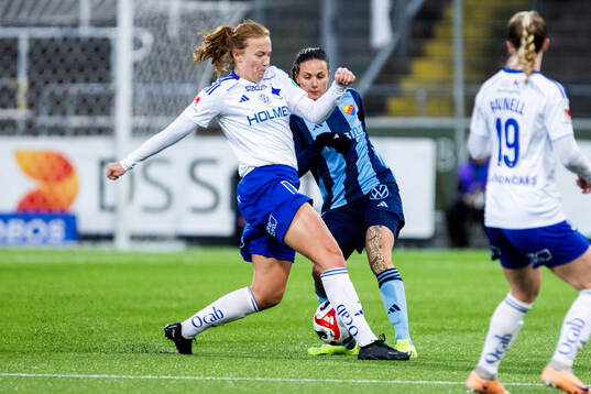 IFK Norrköpings Sara Kanutte Fornes och Beata Kollmats