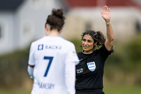 Sarah Fatemeh Zangeneh, referee