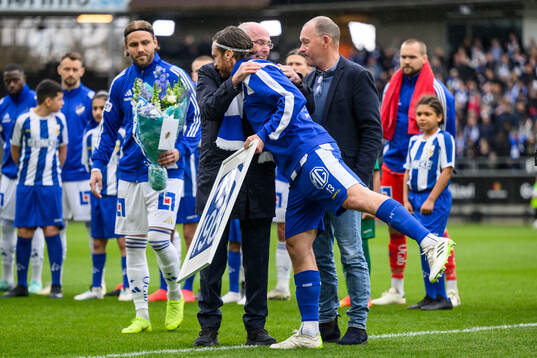 Sven-Göran Eriksson och IFK Göteborgs Gustav Svensson