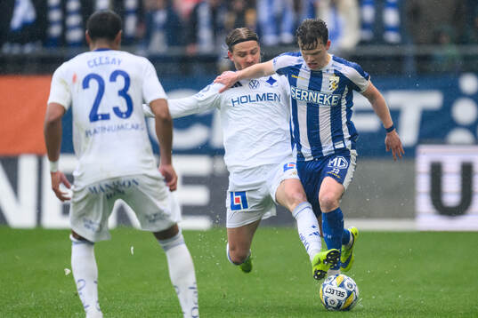 IFK Norrköpings Christoffer Nyman och IFK Göteborgs