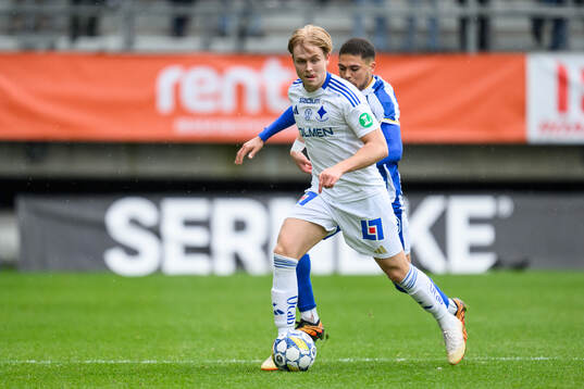 IFK Norrköpings Isak Andri Sigurgeirsson och IFK