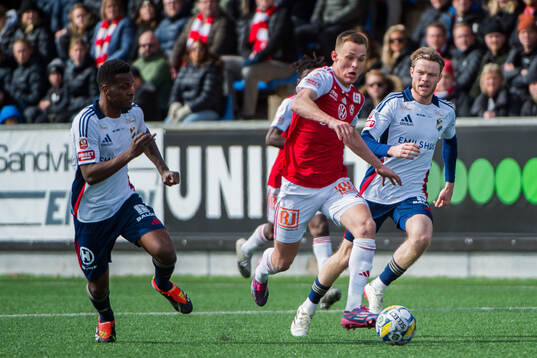Sandvikens Daniel Söderberg och Östers Daniel Ljung