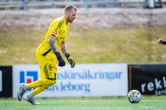 Östers målvakt Robin Wallinder