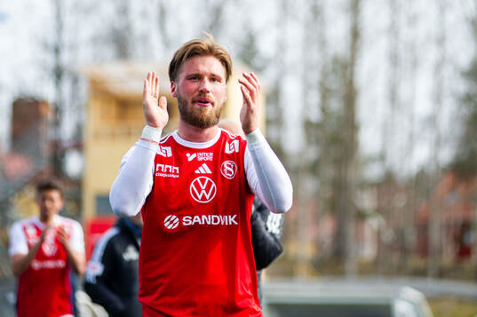 Sandvikens Kasper Harletun jublar