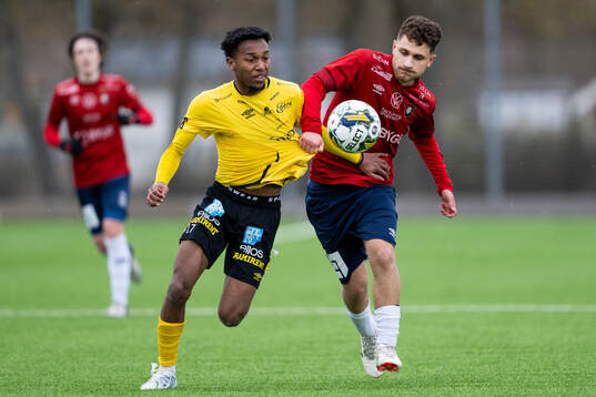 Elfsborgs Mahamed Cabdala Saalim och Örgrytes David Dilmec