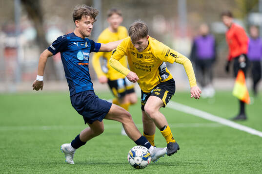 Eskilsminnes Viktor Åkerman och Elfsborgs Theo Eliasson
