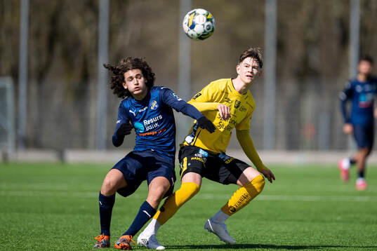 Eskilsminnes Ahmad Kaied och Elfsborgs Viktor Nylén