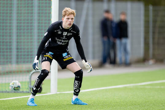 Elfsborgs målvakt Lucas Söderberg