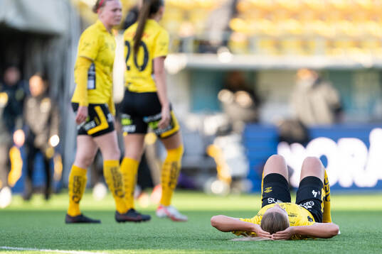 Elfsborgs spelare deppar