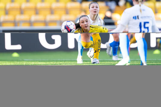 Elfsborgs Stina Jensen och Värnamos Julia Weidenmark