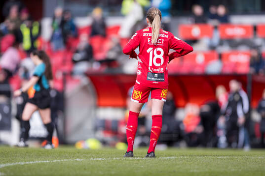 KIF Örebros Beatrice Gärds deppar