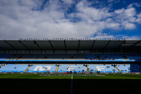 Interiör av Elden Stadion