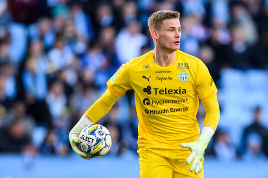 Västerås målvakt Johan Brattberg