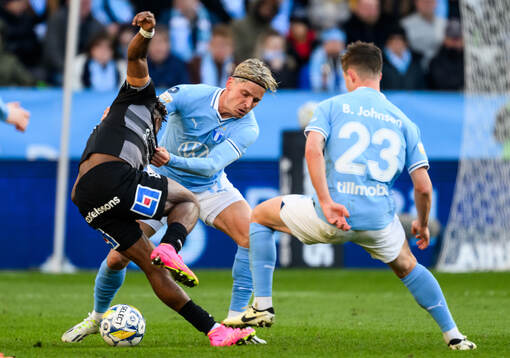 Västerås Henry Offia, Malmö FFs Jens Stryger Larsen och